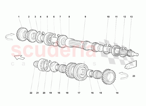 Part Diagram for Lamborghini N0123761