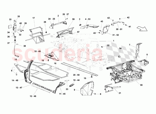 Part Diagram for Lamborghini 400821189