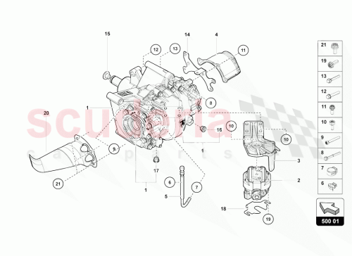 Part Diagram for Lamborghini 470199137D