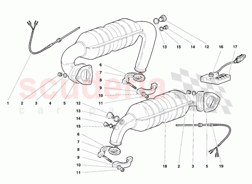 Part Diagram for Lamborghini 006033687