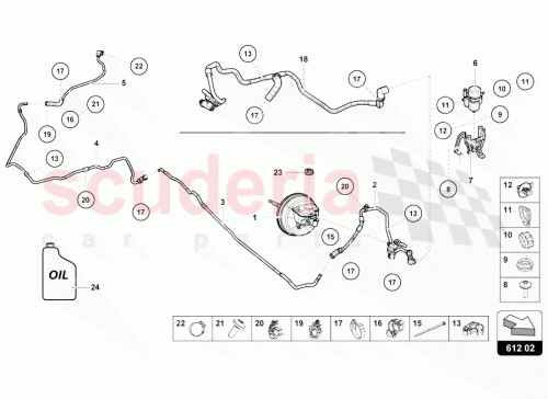 Part Diagram for Lamborghini 4S0611936L