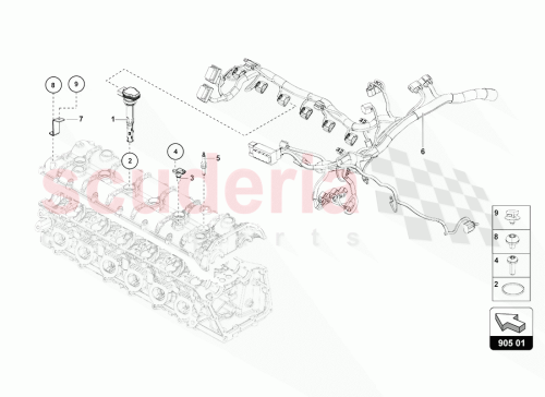 Part Diagram for Lamborghini 470898051