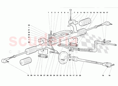 Part Diagram for Lamborghini 004033480
