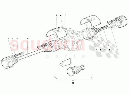 Part Diagram for Lamborghini 002506602