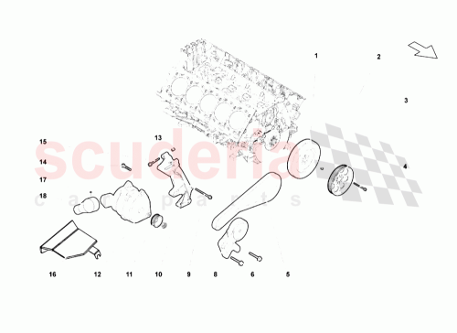 Part Diagram for Lamborghini N903164