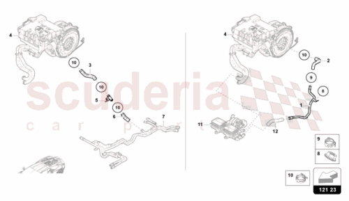 Part Diagram for Lamborghini 47B122055A