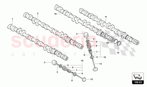 Part Diagram for Lamborghini 07M109611F