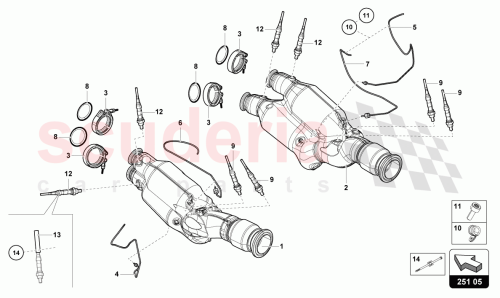 Part Diagram for Lamborghini 07M131777H
