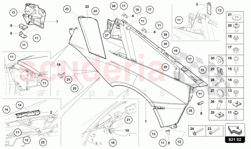 Part Diagram for Lamborghini 470854959AC