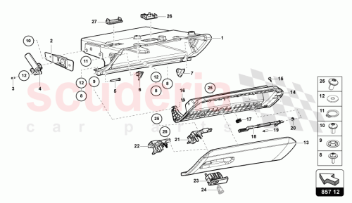 Part Diagram for Lamborghini 470857369