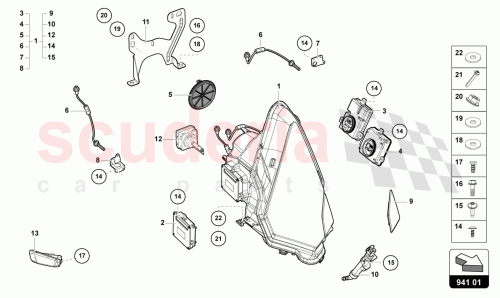 Part Diagram for Lamborghini 472941003G
