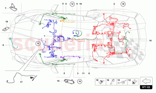 Part Diagram for Lamborghini 470971035K