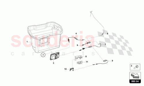 Part Diagram for Lamborghini 475823543D