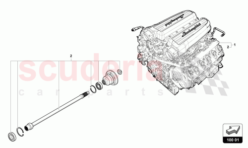 Part Diagram for Lamborghini 07L100015EA
