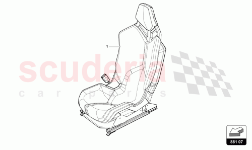 Part Diagram for Lamborghini 4T3860671XZ0