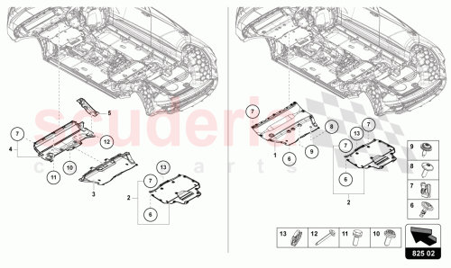 Part Diagram for Lamborghini WHT000729A
