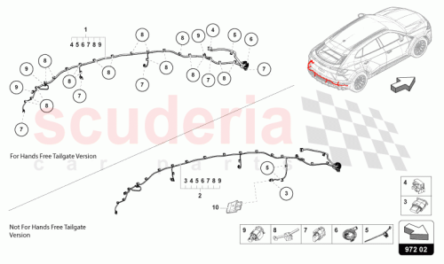 Part Diagram for Lamborghini 4ML971104D