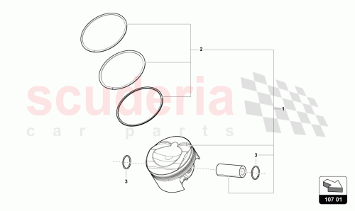 Part Diagram for Lamborghini 0P2107065E