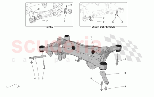 Part Diagram for Maserati 675001813