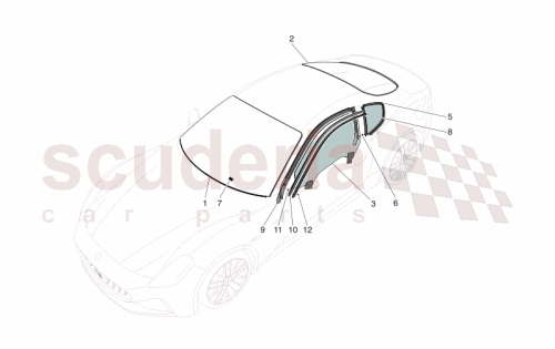 Part Diagram for Maserati 670158610