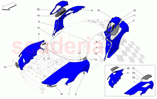 Part Diagram for Maserati 670312323