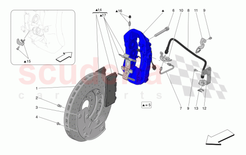 Part Diagram for Maserati 670161084