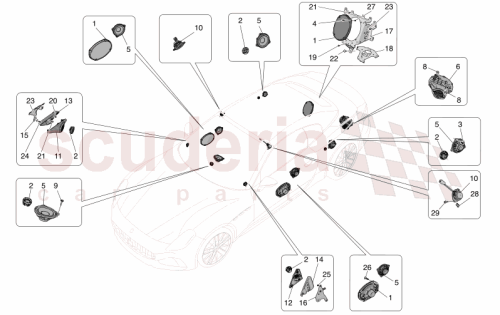 Part Diagram for Maserati 670309271