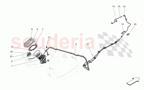 Part Diagram for Maserati 675001492