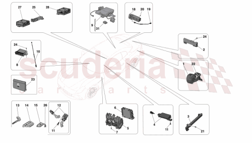 Part Diagram for Maserati 670216128