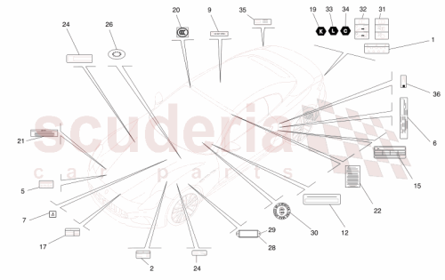 Part Diagram for Maserati 670354635