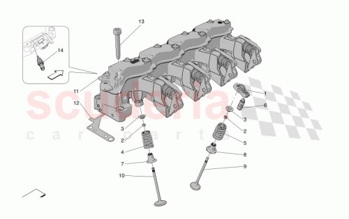 Part Diagram for Maserati 675000888