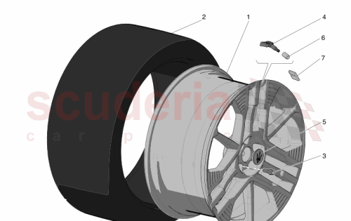 Part Diagram for Maserati 980189129