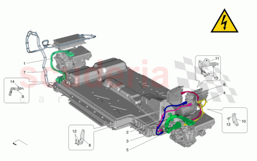 Part Diagram for Maserati 670177941