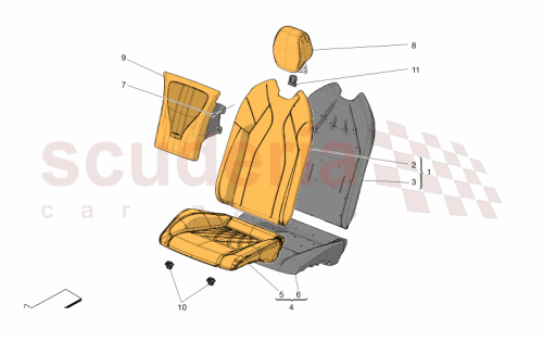 Part Diagram for Maserati 670225141