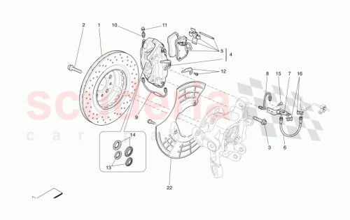 Part Diagram for Maserati 670212830