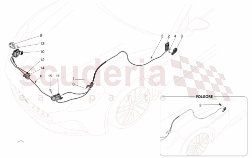 Part Diagram for Maserati 670219940