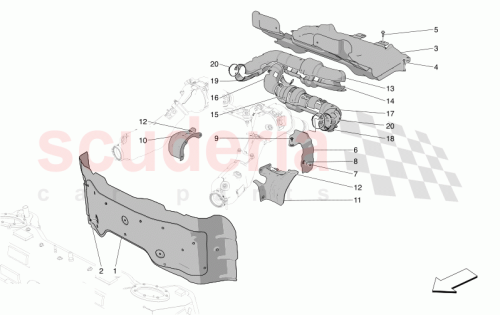 Part Diagram for Maserati 670218891