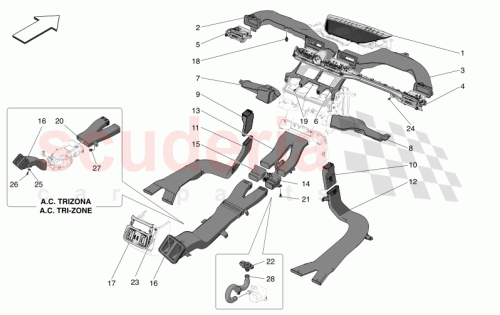 Part Diagram for Maserati 670156575