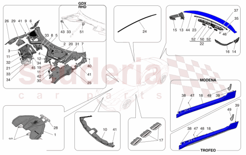 Part Diagram for Maserati 670168195