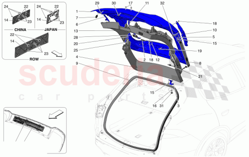 Part Diagram for Maserati 675002176