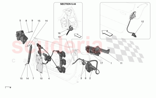 Part Diagram for Maserati 670173527