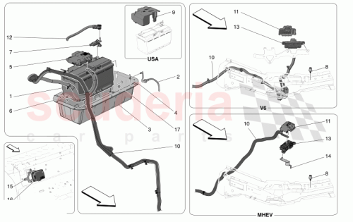 Part Diagram for Maserati 675008317