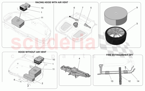 Part Diagram for Maserati 673017217