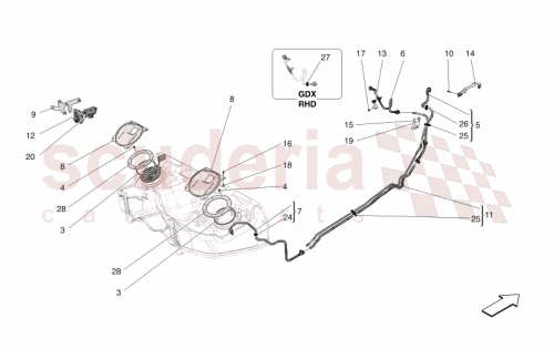 Part Diagram for Maserati 670162224