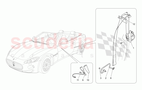 Part Diagram for Maserati 81578691