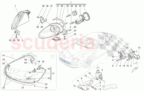 Part Diagram for Maserati 11199274