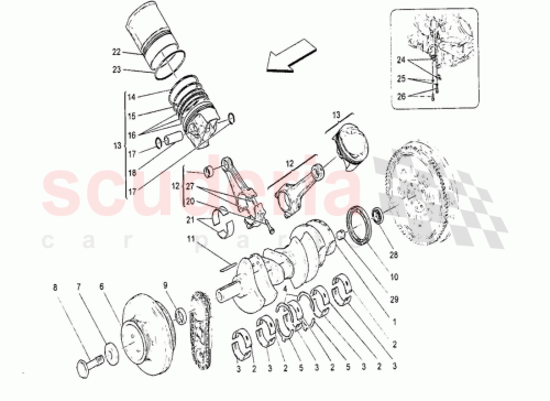 Part Diagram for Maserati 236813