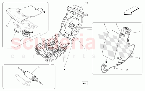Part Diagram for Maserati 670007888