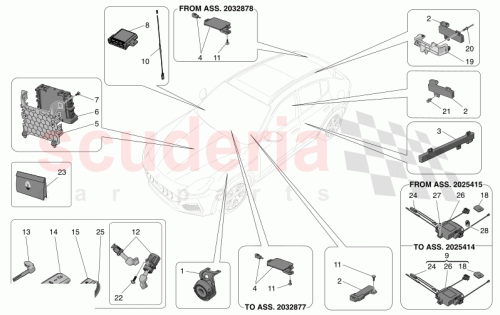 Part Diagram for Maserati 675002208