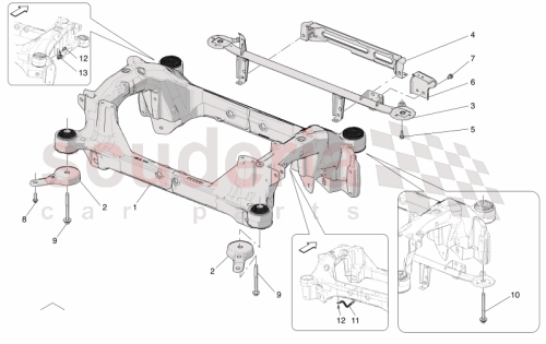 Part Diagram for Maserati 670213675